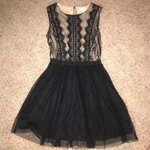 Black Lace Dress
